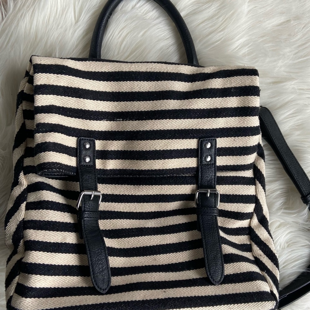 BCBGeneration Canvas Messenger/Backpack